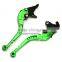 BJ-LS-009 High Performance 3D CNC Adjustable Folding Aluminum Motorcycle Brake Clutch Lever for Kawasaki ZX6R/636, ZX10R