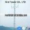 Tower manufacturing company triangular Guy mast communication tower