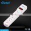 6 outlet USA Standard electrical power strip sockets with single switch