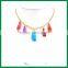 Sprayed Candy Charms Necklace