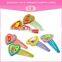 Kids fashion factory wholesale custom shape resin magnetic flower hair accessories