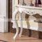 New Classical wood small end table sofa side table in white