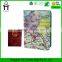 World map leather PU passport cover, travel passport case