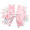 Deshine Wholesale Ribbon Bow Colorful Bobby Pins ZX1036