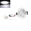 LED downlight round 3W Cool White 270lm White high power LED panel downlight