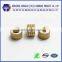 precise communication nonmagnetic CNC brass insert nut