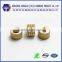 Screw Machine Brass Bushing Automotive Program brass insert