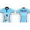 Custom stripe 100 polyester sublimation sport polo shirt