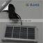 solar led rechargeable flashlight, camping products china