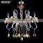 Hot Sale Modern Colored Chandelier with Crystal Beads for Bedroom MD8746