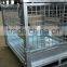 Durable wire steel Heavy Duty storage cages folding mesh container