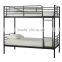 High quality heavy duty design powder coated steel/ metal bunk bed