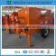 Hydraulic foam concrete slurry conveying pump