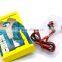 Mobile phone accessories Tangle free zipper earphone with mic