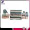Cheap fashion acrylic winter knitting sets wholesale knitted scarf beanie and glove sets factory sales