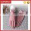 V-378 Pretty big bow ladystyle stylish plain color wool lady warmer gloves magic finger gloves