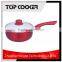 Pressed aluminum ceramic electric saucepan