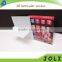factory outlet customized size lenticular flip backing sticker