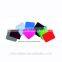Promotional glass drink rubber base cup pad coaster