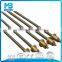 Bearing steel 8mm shaft axis ball screw with 2mm lead screw