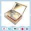 Large rectangular metal tin box for daily necessities storage