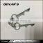 Wholesale high quality metal key shaped keychains for bottle opening