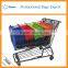 Hot 4PCS Supermarket custom logo print insualted reusable gocery cart bags