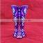 China manufactory different types home decor clear glass vases