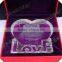 hot sale crystal love photo frame