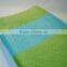 Green Plush Dots Minky Color Block Changing Mat Cover