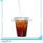 High Quality 12oz 16oz Plastic Cup Clear Flat Lid