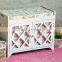 Country Style single seat cheap high standard solid wood footstool