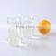 2015 china supplier high quality clear glass drinking set , glass pitcher and glass pitcher bamboo shape drinking cup