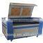 Digital 2 head laser engraving and cutting for fabric/plywood/acrylic/leather