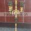 Gold candelabra,antique Gold candelabra for sale,Gold plated candelabra