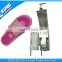 Two color PVC air blowing mould for making light slippers