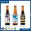 Clear glass hot foil standard size multifarious shapes customized drink sticker