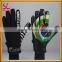 Softtextile Silicone Palm Professional Goalkeeper Gloves American Football Gloves Men's Black OEM Service