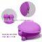 colorful cheap and fashion silicone coin purse