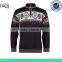 100% cotton men's cardigan sweater/men's strip sweater