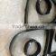leather strip cutting machine/hydraulic swing arm cutting machine