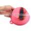 Excellent quality most popular novelty silicone pet bowls colorful