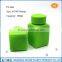 100ml square plastic pill bottle with child proof cap