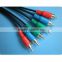 3.5mm 4 pole male to 3 RCA female Audio/Video cable