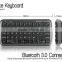 PC Accessories Mini Ultrathin Qwerty Bluetooth Wireless Keyboard with Power Bank