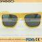 Custom square blue canada maple wood skateboard wooden sunglasses