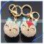 Jewelry Accessory Cute Fashion Gold Plated Lovly Fox keychain
