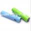 2015 Portable colorful 18650 battery power bank 2600mah for mobile phone camera