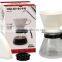 Promotional Red Kitchenware Custom Ceramic Coffee Dripper