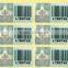 Barcode anti-fake holographic label